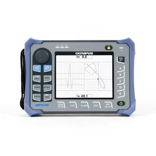 NORTEC 600 hvirvelstrøm instrument fra OLYMPUS